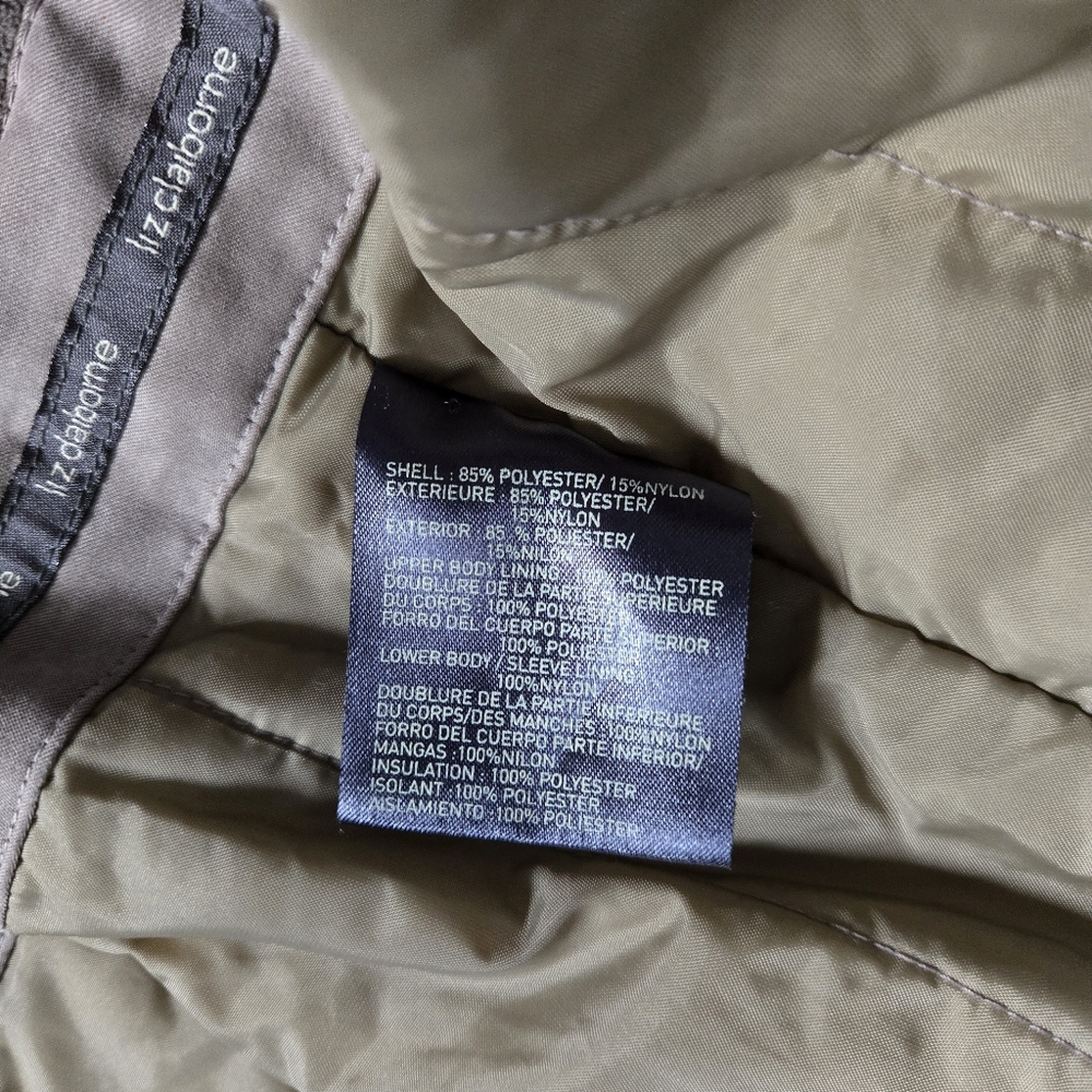 Vintage Liz Claiborne Women's Hooded Winter Coat - Picture 8 of 11